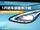 1月轿车销量榜完整版！星愿夺冠，比亚迪跌出前九